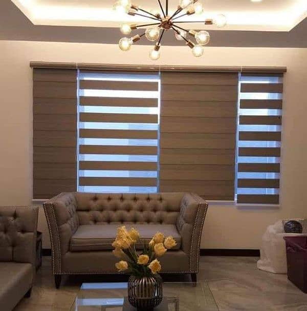 Roller blinds All types of window blinds wooden texture PVC vinyl flor 15