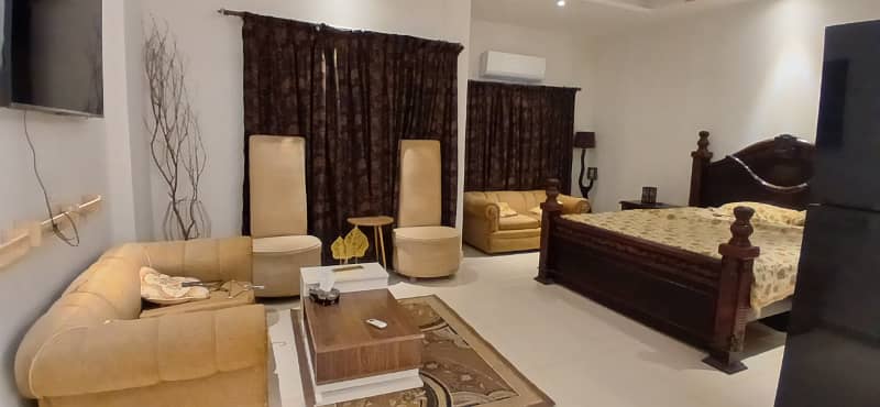 1-Bedroom Studio Luxurious Furnished Residential Apartment with Top-Notch Amenities Available For Rent in DHA Phase 4 2