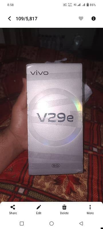 Vivo V29e 5g 16/256 6