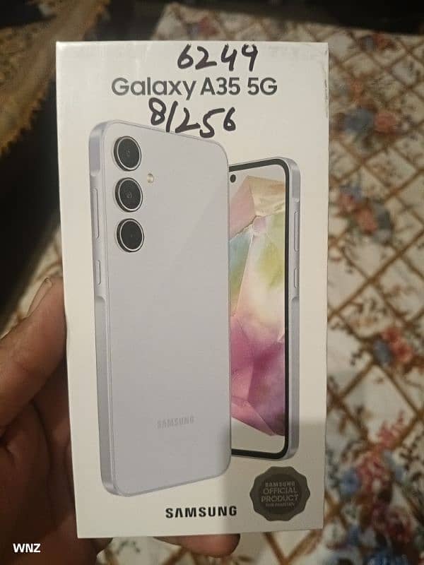 Samsung A35 5G box not open 0