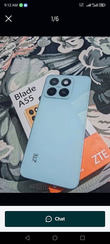 zte a55 blaad 4 + 4 GB 128 GB full warranty zero conditions 1