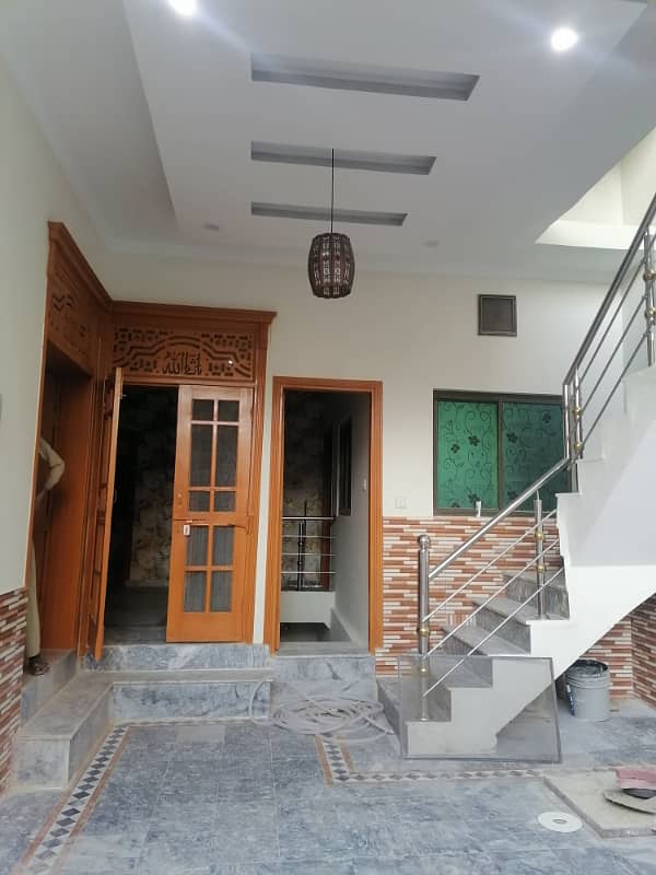 Brand New 6 Marla double story house with one big room in basement in Ghauri Ghouri Town Islamabad 14