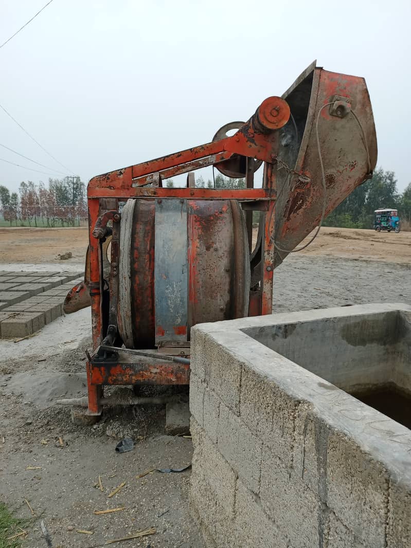 Mixture and blocks machine 5