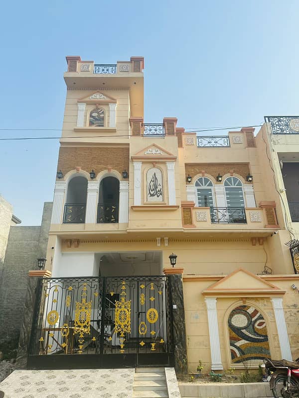 5 Marla Spanish Style Beautiful House For Sale In AL Ahmad Garden Main GT Road Lahore 0