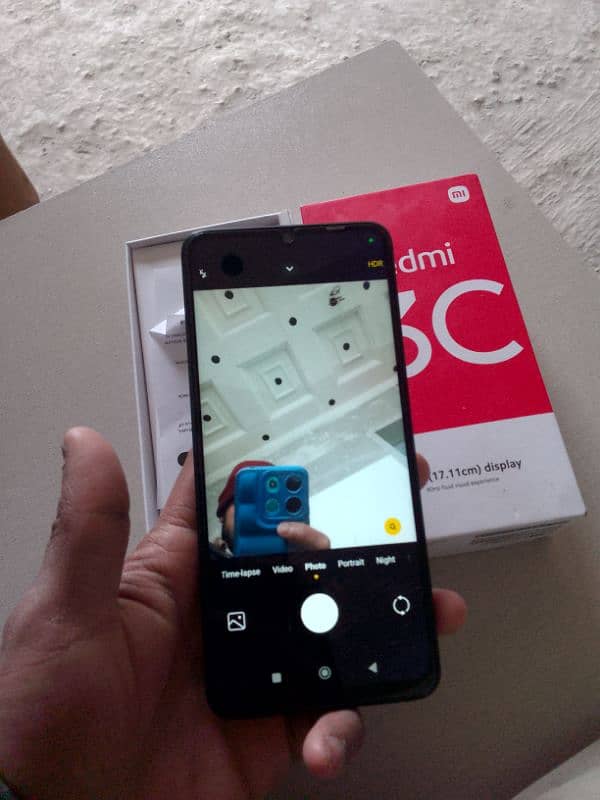 Redmi 13c 6/128 with box only 6 month warranty 4