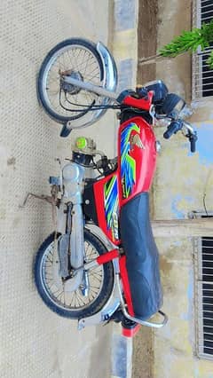 Honda CD70 2022 Sukkur Number