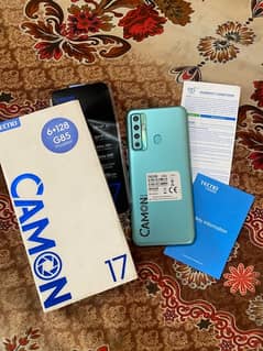 tacno camon 17 6/128GB 5000mh battery with box