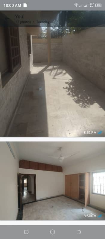 Banglow portion available for rent Proper 2 unit, Ground floor available for rent, 3 bed, attached bathroom DD, kitchen, Ph 4, Demand 1 lac 30 final 03225996882 1