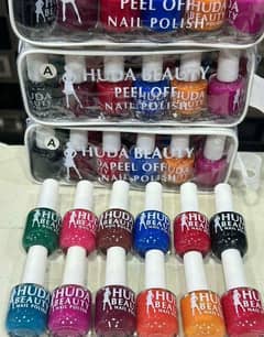 Vibrant Multicolor Nail Polish Set - 12 Pcs