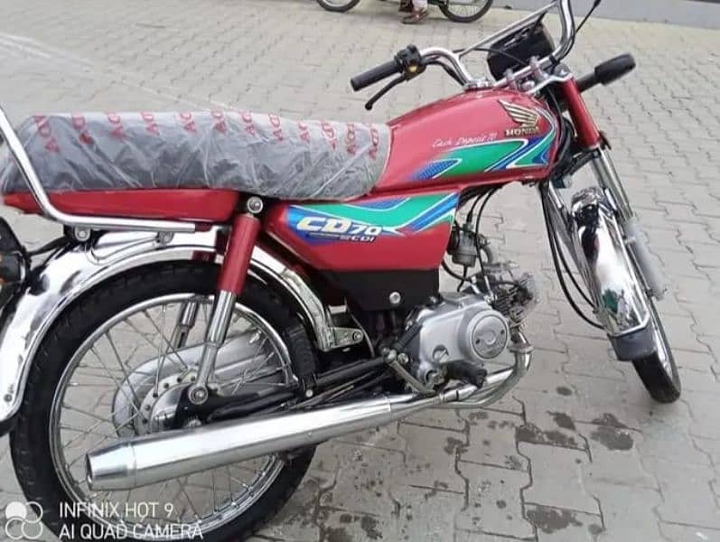 Honda CD 70 CC 2018 model for sale 03,,26,,53,,53,,841 1