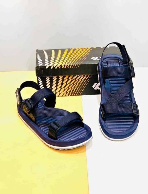 Men's Elastic Fibre Sports Sandals Blue 2