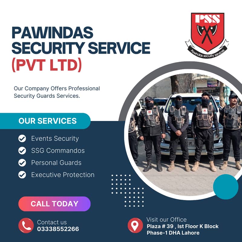 VVIP Protocol/Security Guard/Staff Commandos/Safety Security Services 0