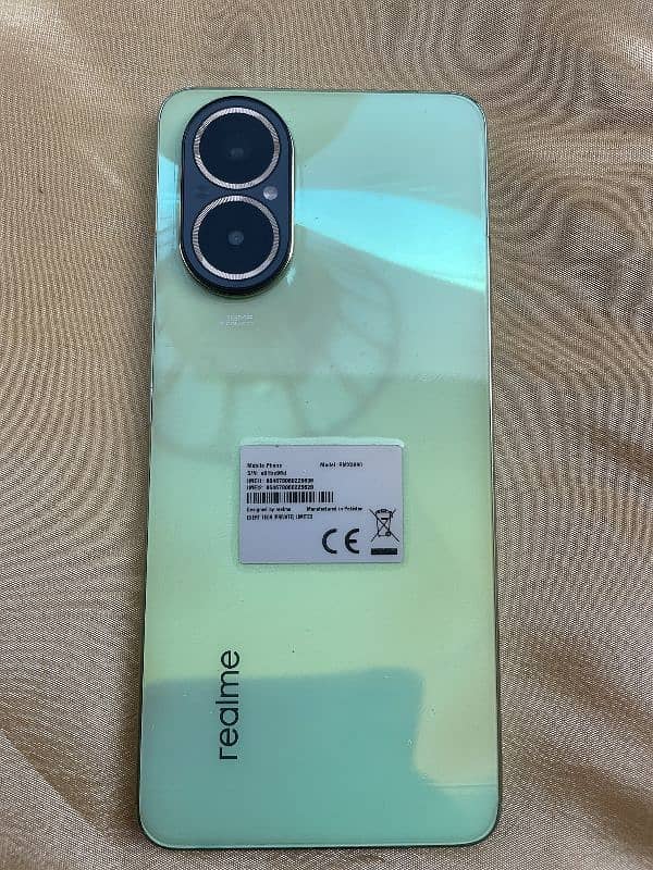 Realme C67 8/128 pta with full box original charger and box 0