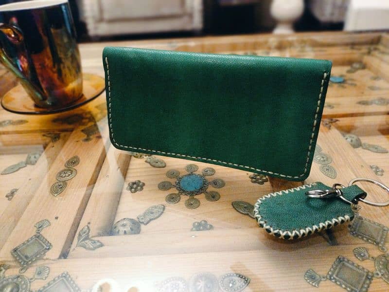 Handmade Leather Wallets & Key chains for sake 15