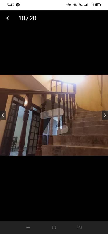 Independent House 120 Sqyd Double Story 3 Bed DD In Asma Villas Blk 7 Gulistan e Jauhar 9