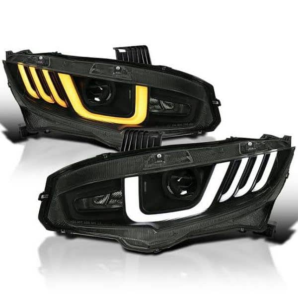 All Cars Sports/ Janion And Modified Headlights Backlights Available 1