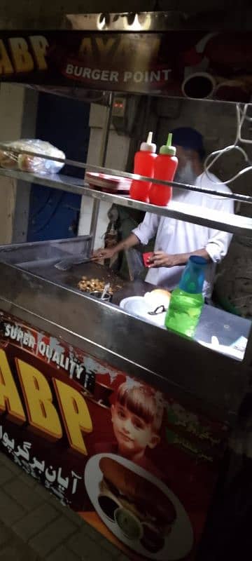 Burger Stall counter 1