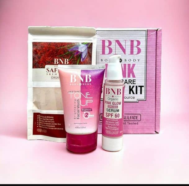 "BNB" pink glow radiance kit _ where radiances meets cares 3