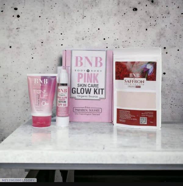 "BNB" pink glow radiance kit _ where radiances meets cares 6