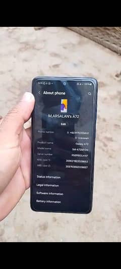 Samsung A72 8/128GB