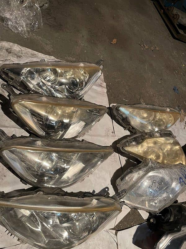 Prius Aqua Alpha  All Models Headlights backlights All parts Available 6