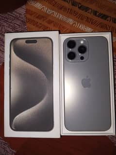 Iphone 15pro max Natural titanium