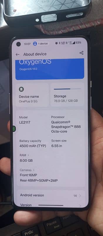 OnePlus 9 5g 10