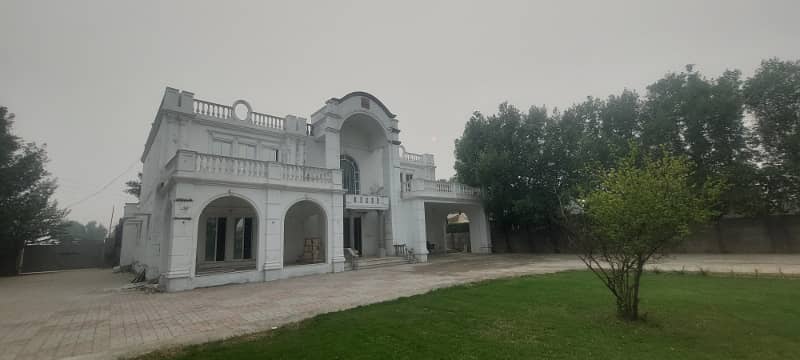 Brand New 4 kannal Farm House for Sale adjacent to main Barki road Lahore 0