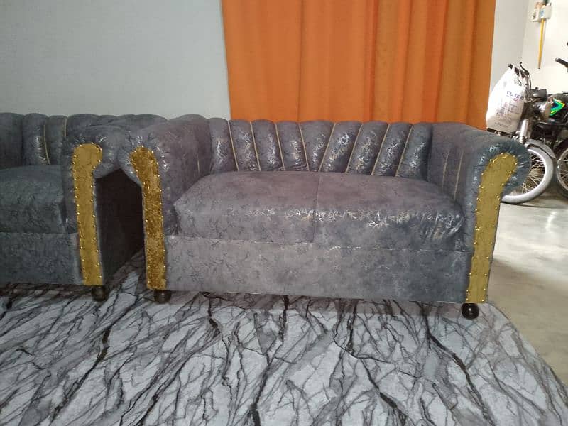 Sofa Set (7 seater) Condition like new 1