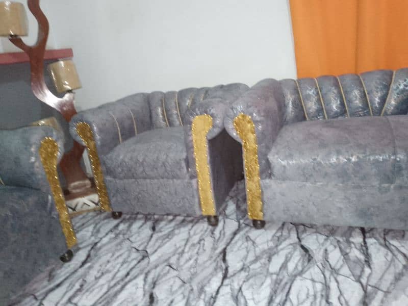 Sofa Set (7 seater) Condition like new 2