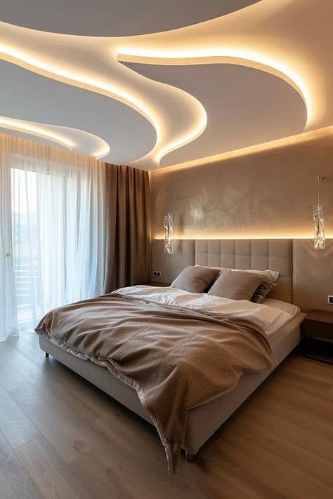 Pvc panel/Wallpaper/Vinyl floor/Wpc panel/Window Blinds/False ceiling 15