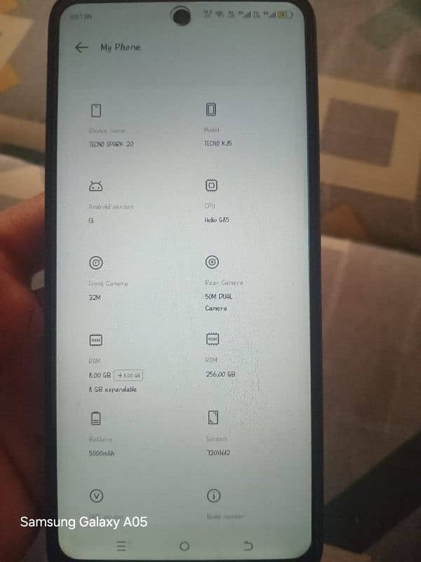 Tecno Spark 20 16 GB Ram 256 GB Room 0