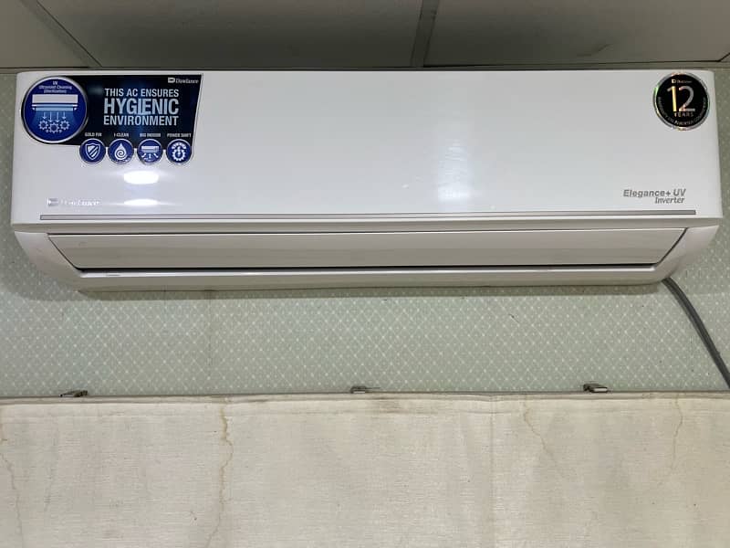 Dawlance Elegance UV + Inverter 1.5 ton. 10/10 condition slightly used 0