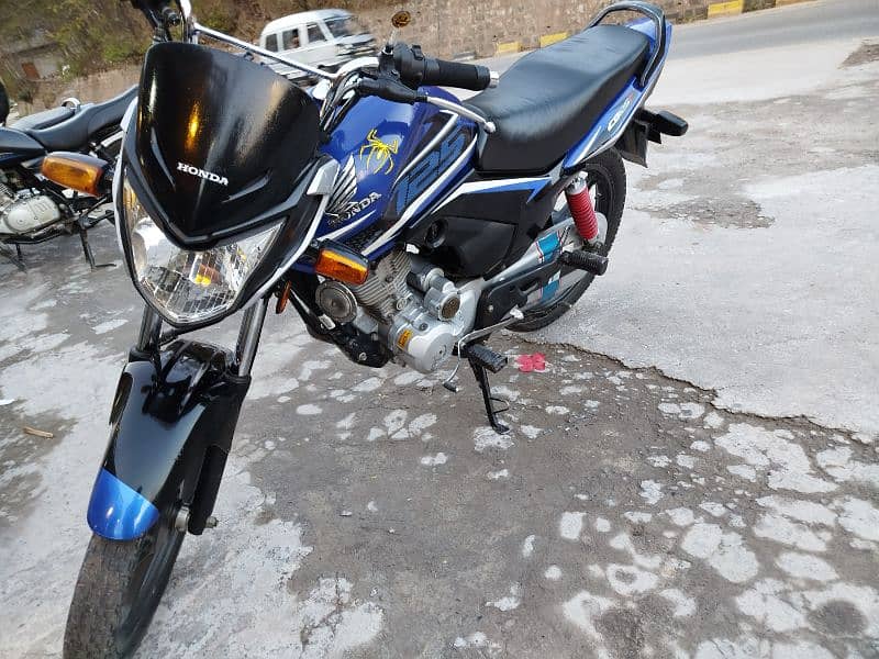 Cb125F 2022 muzaffarabad nmbr 6