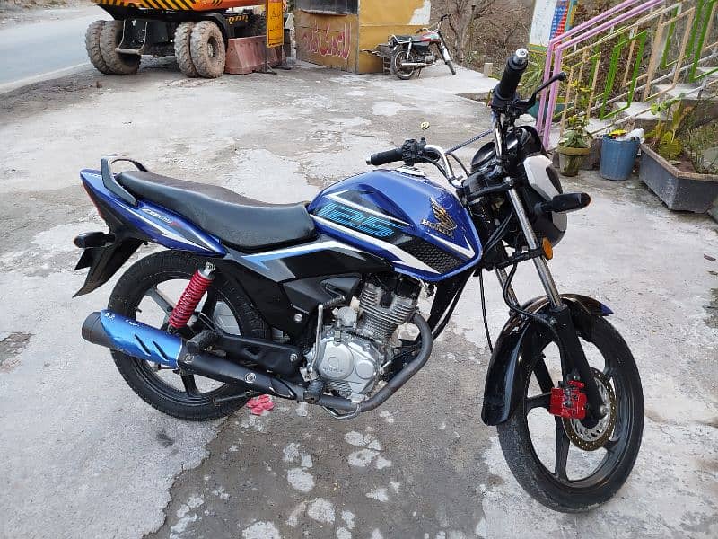 Cb125F 2022 muzaffarabad nmbr 7