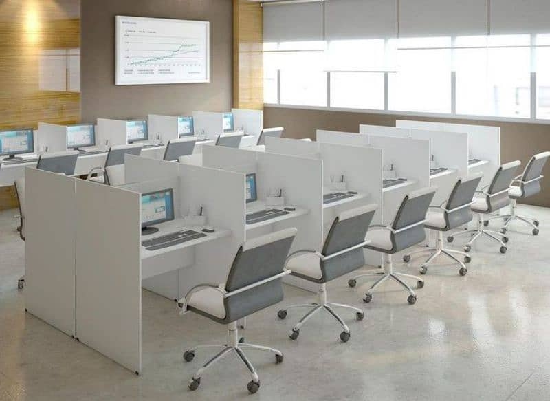 work station call center table meeting table manger table 5