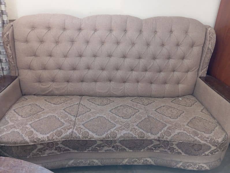 5 seater sofa wooden for sale 1