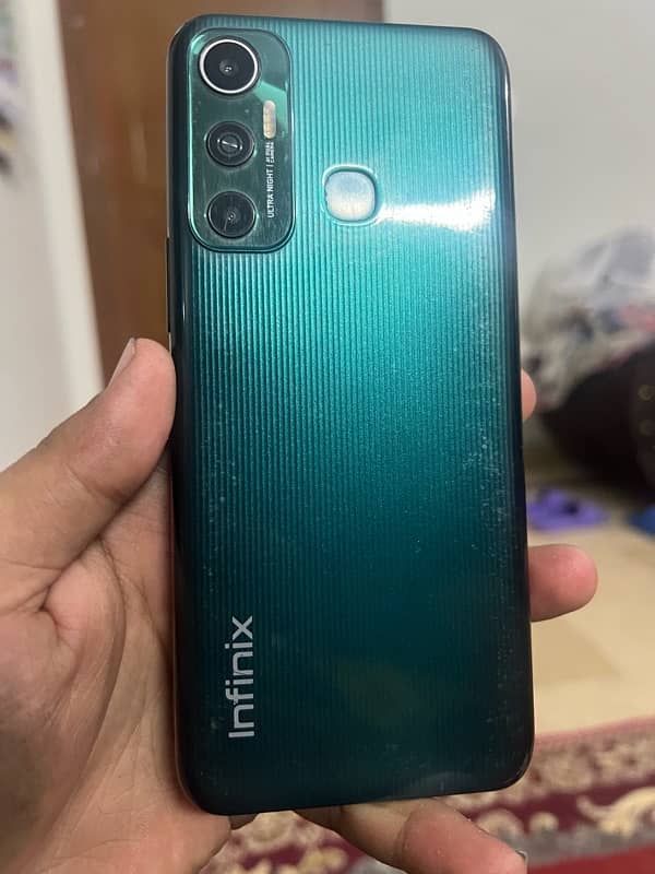 infinix hot 10 inch 10/9 condition 128gb no any type of fauly 3