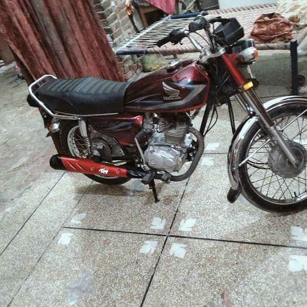 HONDA 125 total ganian ha bike 1