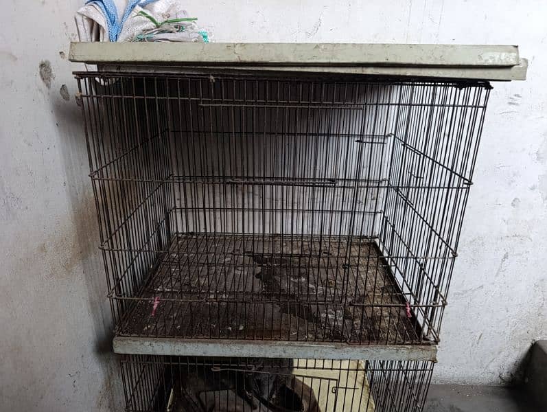 Used Cages And Dana saf karna wali machine 0