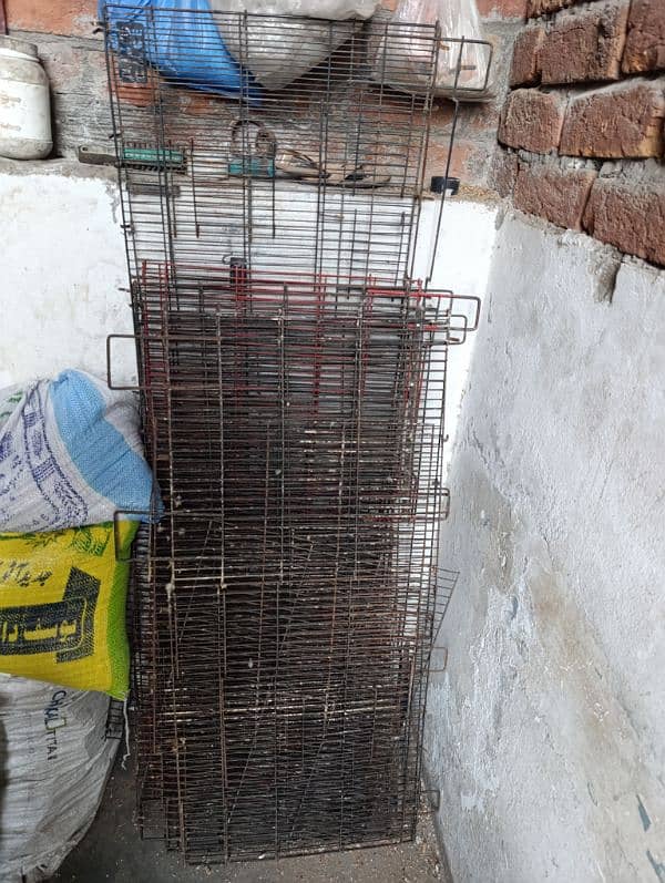 Used Cages And Dana saf karna wali machine 1