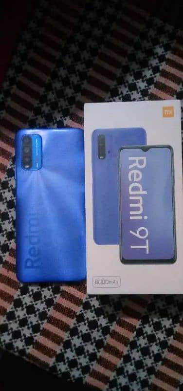 Redmi 9t 6 128 complete box 0