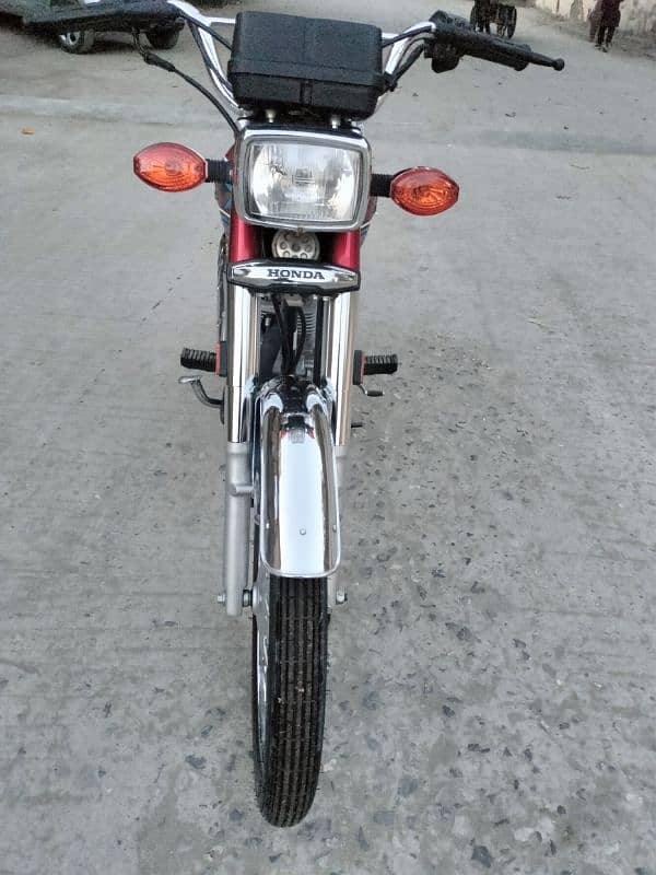 Honda CG125 model,2024 Islamabad number 2