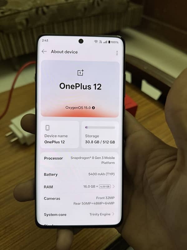 One plus 12 5g Duel Sim PTA Approved 2