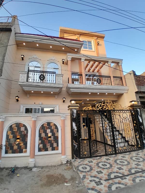 5 Marla Brand New Double Storey House For Sale In Al Ahmad Garden Housing Society Prime Location 0