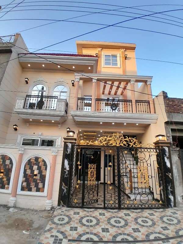 5 Marla Brand New Double Storey House For Sale In Al Ahmad Garden Housing Society Prime Location 1