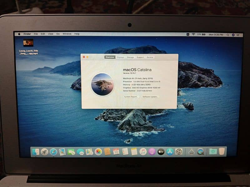 Macbook air 2015 4/128 2