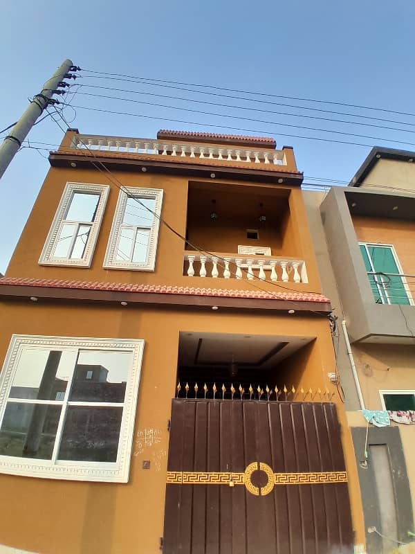 3 Marla Double Storey Brand New House For Sale In Al Ahmad Garden Housing Society Prime Location 17