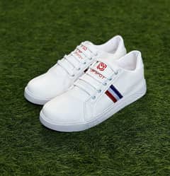 JAFSPOT White Sneakers - Sporty & Stylish