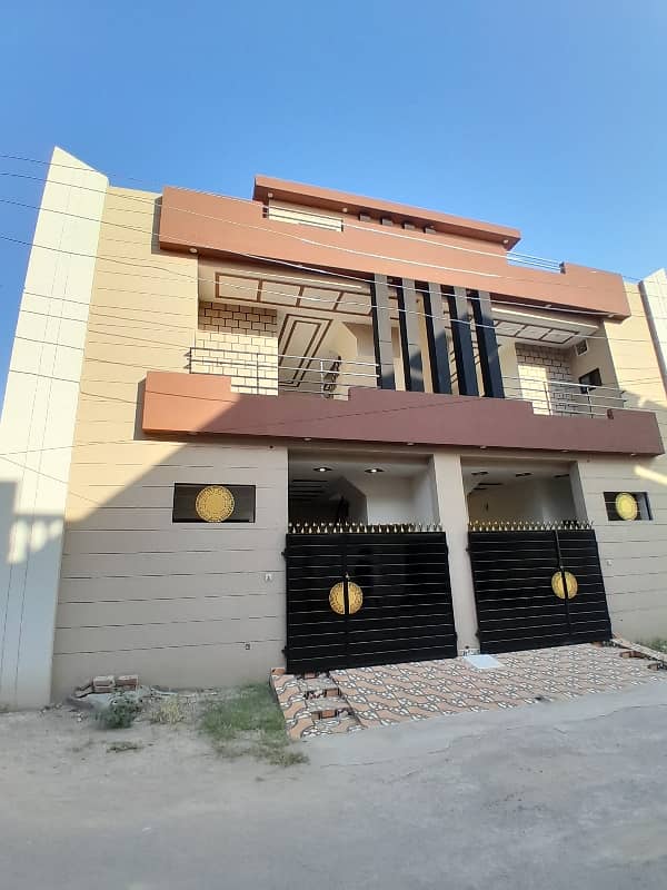 4 Marla Double Storey Brand New House For Sale In Al Ahmad Garden Housing Society Prime Location 0